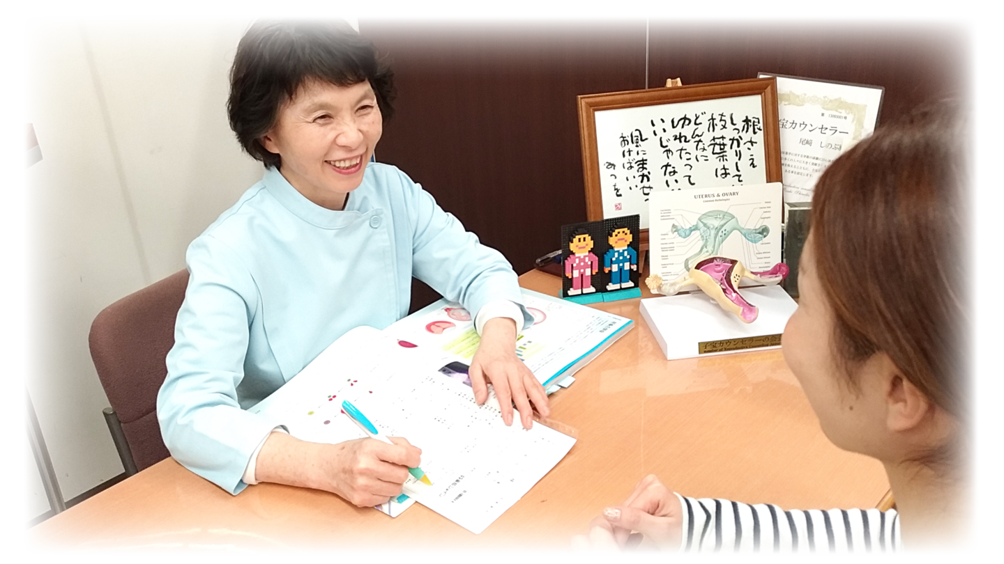 相談している風景